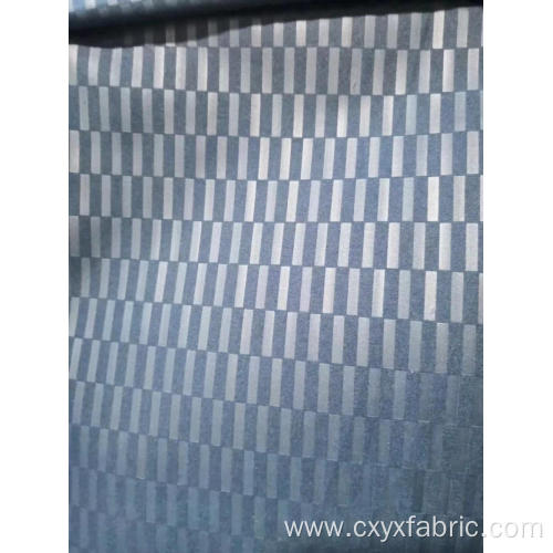 polyester blue emboss fabric